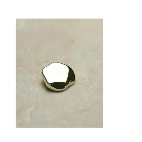 10 Stück Metallknöpfe für Kleidung, Nähzubehör, Stricken, Luxushandwerk, Knöpfe, DIY-Bekleidung, Nähzubehör, Handarbeitsdekor, P09, 22,5 mm von YOGAES