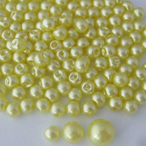 100 Stück Kleiderknöpfe, modisches Seitenloch, 6 mm/8 mm/10 mm, Perlmuttknopf, DIY-Nähzubehör, siehe Gelb, Durchmesser 6 mm 100 Stück Kleiderknöpfe, modisches Seitenloch, 6 mm/8 mm/10 mm, Perlmuttknopf, DIY-Nähzubehör, siehe Gelb, Durchmesser 6 mm von YOGAES