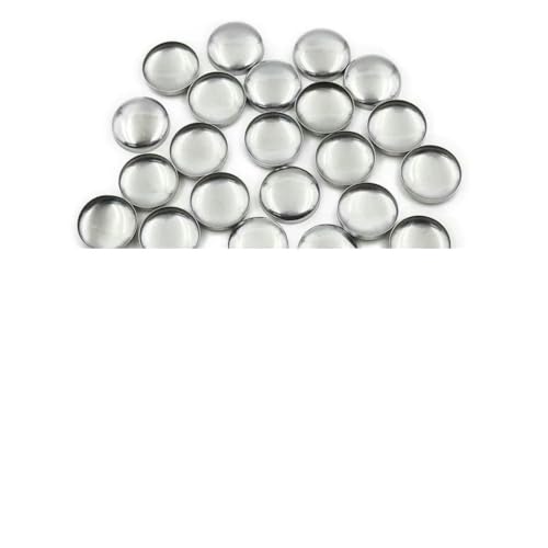 100 Stück Sets/Los Nr. 16–60 DIY handgefertigte Stoffknöpfe Brotform runder Stoffbezug Knopf Stoff Metall 4 Knöpfe auf der Rückseite-L20-Rückseite von YOGAES