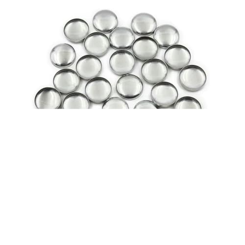 100 Stück Sets/Los Nr. 16–60 DIY handgefertigte Stoffknöpfe Brotform runder Stoffbezug Knopf Stoff Metall 4 Knöpfe auf der Rückseite-L22-Rückseite von YOGAES