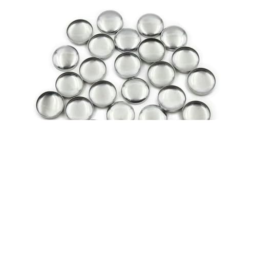 100 Stück Sets/Los Nr. 16–60 DIY handgefertigte Stoffknöpfe Brotform runder Stoffbezug Knopf Stoff Metall 4 Knöpfe auf der Rückseite-L36-Rückseite von YOGAES