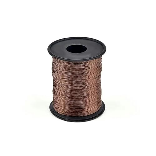 150 Meter/Rolle 0,25 mm Nylon gewachste Schnur Lederhandwerk Nähwachsfaden Kordel rund Leder Nähwachsfaden DIY hohe Festigkeit-Rotbraun 150 Meter/Rolle 0,25 mm Nylon gewachste Schnur Lederhandwerk Nähwachsfaden Kordel rund Leder Nähwachsfaden DIY hohe Festigkeit-Rotbraun von YOGAES