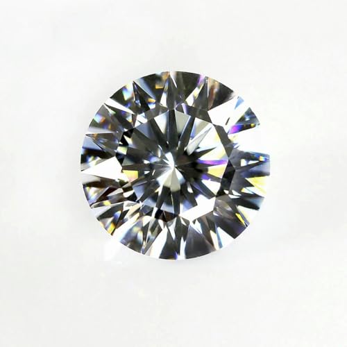 16 Herzen und 16 Pfeile, 4–10 mm, loser Stein, weiße Zirkonia-Kristalle, Perlen, Stein, synthetischer Edelstein, 6,5 mm (5 Stück) von YOGAES