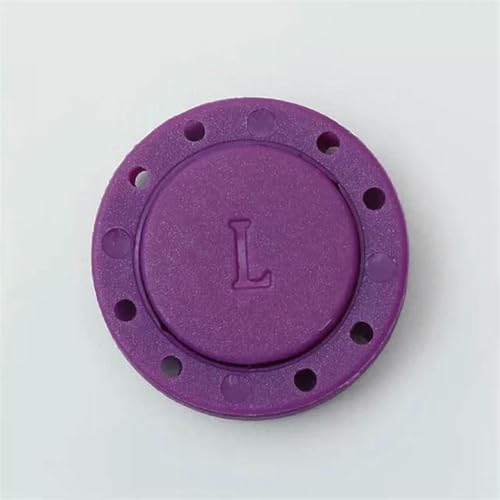 22 mm/26 mm PVC Unsichtbare Supermagnet-Druckknöpfe für Mantel, Tasche, Kleidung, Zubehör, Scrapbooking, DIY-lila-26MM 22 mm/26 mm PVC Unsichtbare Supermagnet-Druckknöpfe für Mantel, Tasche, Kleidung, Zubehör, Scrapbooking, DIY-lila-26MM von YOGAES