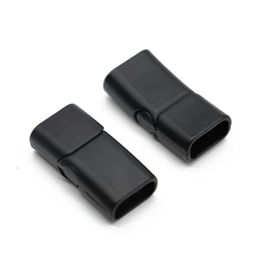 4 Stück/Lot magnetische Verschlüsse, Verbindungsschnalle, passend für DIY 8 x 5 mm, 10 x 5 mm, 12 x 6 mm, Lederarmbänder, Schmuckherstellung, Zubehör, Mattschwarz, Lochgröße 10 x 5 mm 4 Stück/Lot magnetische Verschlüsse, Verbindungsschnalle, passend für DIY 8 x 5 mm, 10 x 5 mm, 12 x 6 mm, Lederarmbänder, Schmuckherstellung, Zubehör, Mattschwarz, Lochgröße 10 x 5 mm von YOGAES