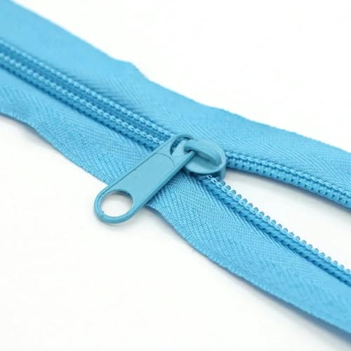 5/10M-Seeblau-5#-10 Meter bunte Nylon-Spulenreißverschlüsse zum Nähen von Reißverschlussbändern + Schieberziehern, Schneidertaschen, Kleidung, Kissenköpfen, Heimwerkerarbeiten 5/10M-Seeblau-5#-10 Meter bunte Nylon-Spulenreißverschlüsse zum Nähen von Reißverschlussbändern + Schieberziehern, Schneidertaschen, Kleidung, Kissenköpfen, Heimwerkerarbeiten von YOGAES