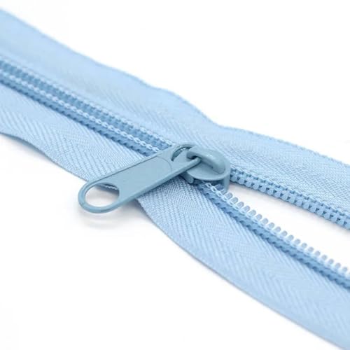 5/10M-hellblau-5#-10Meter Bunte Nylon-Spulenreißverschlüsse zum Nähen von Reißverschlussbändern + Schieberziehern, Schneidertaschen, Kleidung, Kissenköpfen, Heimwerkerarbeiten 5/10M-hellblau-5#-10Meter Bunte Nylon-Spulenreißverschlüsse zum Nähen von Reißverschlussbändern + Schieberziehern, Schneidertaschen, Kleidung, Kissenköpfen, Heimwerkerarbeiten von YOGAES