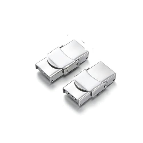 5 Stück Edelstahl-Verschluss, Quetschbackenhaken, Uhrenarmband-Verschlüsse, Verbindungsspitze, Schnalle für DIY-Leder-Silikon-Armband, Schmuckherstellung, 10 mm, 5 Stück 5 Stück Edelstahl-Verschluss, Quetschbackenhaken, Uhrenarmband-Verschlüsse, Verbindungsspitze, Schnalle für DIY-Leder-Silikon-Armband, Schmuckherstellung, 10 mm, 5 Stück von YOGAES