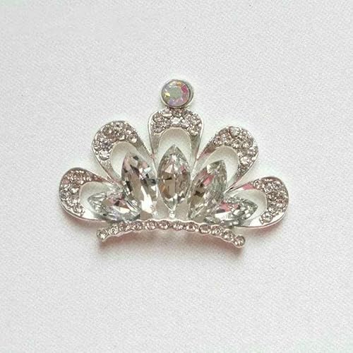 5 Stück Strass-Kronen-Verzierungen, flache Rückseite, Knöpfe, Kronen, Haarschleife, Blume, Hochzeitsdekoration, DIY-Bastelbedarf, 6 5 Stück Strass-Kronen-Verzierungen, flache Rückseite, Knöpfe, Kronen, Haarschleife, Blume, Hochzeitsdekoration, DIY-Bastelbedarf, 6 von YOGAES