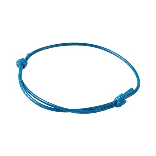 50 Stück gemischte Farben, verstellbar, einfach gewebt, gewachste Polyesterschnur für die Herstellung von Armbändern, DIY-Schmuckzubehör, Marineblau 50 Stück gemischte Farben, verstellbar, einfach gewebt, gewachste Polyesterschnur für die Herstellung von Armbändern, DIY-Schmuckzubehör, Marineblau von YOGAES