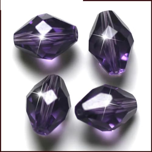 AAA 9 x 6 mm Kristallglasperlen, 50 Stück, klare Kristalle, facettierte Glasperlen, ovale Perlen, Bastelmaterialien für DIY-Modeschmuck, Tansanit, 9 x 6 mm, 50 Stück AAA 9 x 6 mm Kristallglasperlen, 50 Stück, klare Kristalle, facettierte Glasperlen, ovale Perlen, Bastelmaterialien für DIY-Modeschmuck, Tansanit, 9 x 6 mm, 50 Stück von YOGAES