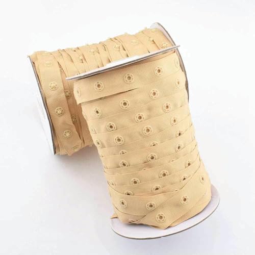 Druckknopf, DIY Scrapbooking Patchwork Nähen/Stoffknopf/Basteln/Babykleidung & Heimdekoration, B20-B20C-4yard von YOGAES