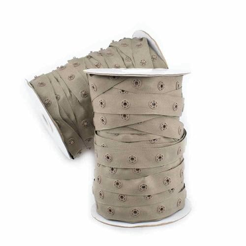 Druckknopf, DIY Scrapbooking Patchwork Nähen/Stoffknopf/Basteln/Babykleidung & Heimdekoration, B20-B20E-3yard von YOGAES
