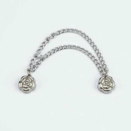 Magnetische verstellbare Hosenbeinclips für Hosenstifte, einziehbare Hosen mit festem Bein, loser Knopf für Jeans, Cardigan-A6 von YOGAES
