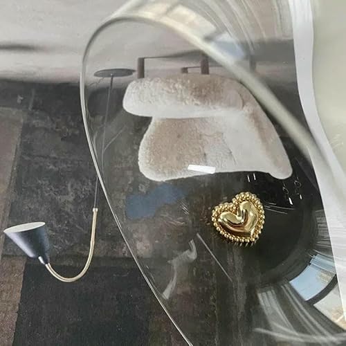 Modische herzförmige Metallknöpfe für Damenhemden, Kleider, Kleidung, dekorative Knöpfe, 11 mm, 18 mm, 10 Stück-Gold-11,5 mm-10 Stück Modische herzförmige Metallknöpfe für Damenhemden, Kleider, Kleidung, dekorative Knöpfe, 11 mm, 18 mm, 10 Stück-Gold-11,5 mm-10 Stück von YOGAES