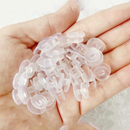 Schnallen, transparent, schwarz, Jeansknopf, DIY-Schuhknöpfe, leichte Schnallen für Croc-Schuhzubehör, Schwarz, klar-transparent, 14,0 mm, 100 Stück Schnallen, transparent, schwarz, Jeansknopf, DIY-Schuhknöpfe, leichte Schnallen für Croc-Schuhzubehör, Schwarz, klar-transparent, 14,0 mm, 100 Stück von YOGAES