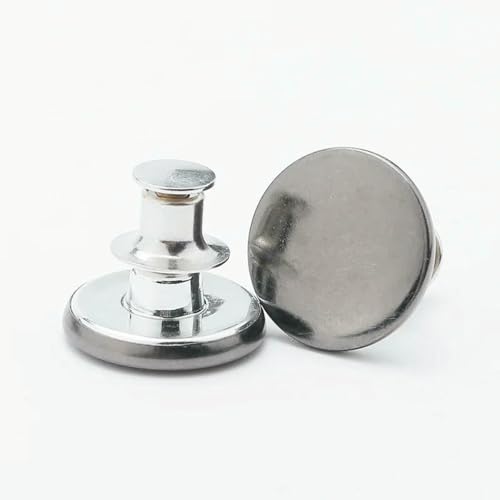 Stück Jeansknöpfe ohne Nähen, 17 mm, verstellbarer Bund, abnehmbarer Denim-Druckknopf, Metallverschluss, nagellose Ersatzknöpfe, 42, 17 mm Stück Jeansknöpfe ohne Nähen, 17 mm, verstellbarer Bund, abnehmbarer Denim-Druckknopf, Metallverschluss, nagellose Ersatzknöpfe, 42, 17 mm von YOGAES