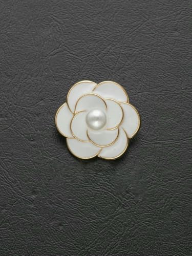 Stück Legierungsperlen Strassknöpfe Mehrfarbig Kreativer Kamelienschmuck Ohrringe Haarschmuck, DIY Schmuckzubehör-2-A-5 Stück von YOGAES