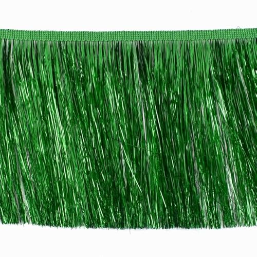 2/5/10 Meter 15 cm Bunte Fransen Quasten Kleidung Kleid Spitzenbesatz Vorhang Dekoration Band DIY Bekleidungszubehör von YOGAYE
