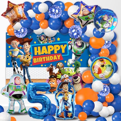 75 Stück Story Geburtstag Deko 5 Jahre, Story Luftballon Geburtstag 5, Story Hintergrund, Happy Birthday Girlande Story, Story Folienballon, Luftballon Girlande Für Geburtstagsdeko Kinder 75 Stück Story Geburtstag Deko 5 Jahre, Story Luftballon Geburtstag 5, Story Hintergrund, Happy Birthday Girlande Story, Story Folienballon, Luftballon Girlande Für Geburtstagsdeko Kinder von YOILIK