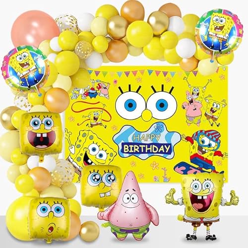 Luftballons aus Aluminiumfolie, Party Luftballons Zubehör, Birthday Decorations für Theme Party Deko, für Kinder Geburtstagsfeier Dekorationen für Baby Shower, Kindergeburtstag Party von YOILIK