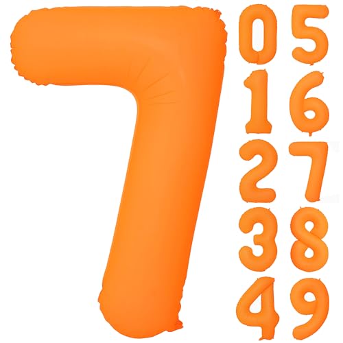 101.6 cm Orange Geburtstag Zahl 7 Luftballons Fluoreszierend Orange Ballon Helium Folienballons für Jungen Mädchen Geburtstag Hochzeit Babyparty Fluoreszierende Party Dekorationen Supplies 7 101.6 cm Orange Geburtstag Zahl 7 Luftballons Fluoreszierend Orange Ballon Helium Folienballons für Jungen Mädchen Geburtstag Hochzeit Babyparty Fluoreszierende Party Dekorationen Supplies 7 von YOIOZAIZAI
