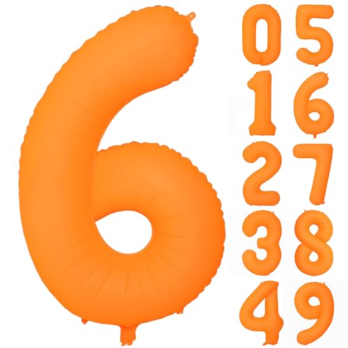 40 IN Orange Geburtstag Zahl 6 Luftballons Fluoreszierend Orange Ballon Helium Folienballons für Jungen Mädchen Geburtstag Hochzeit Babyparty Fluoreszierende Party Dekorationen Supplies 6 40 IN Orange Geburtstag Zahl 6 Luftballons Fluoreszierend Orange Ballon Helium Folienballons für Jungen Mädchen Geburtstag Hochzeit Babyparty Fluoreszierende Party Dekorationen Supplies 6 von YOIOZAIZAI