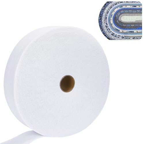 1 Rolle Jelly Roll Stoffe zum Quilten, 6,4 cm Baumwoll-Watting-Rolle, Gelee-Rolle, insgesamt 45,7 m für Decken, Überwurfteppiche, Gelee-Rollteppiche, Heimdekoration, geflochtener Teppich, 1 Rolle Jelly Roll Stoffe zum Quilten, 6,4 cm Baumwoll-Watting-Rolle, Gelee-Rolle, insgesamt 45,7 m für Decken, Überwurfteppiche, Gelee-Rollteppiche, Heimdekoration, geflochtener Teppich, von YOIYINI