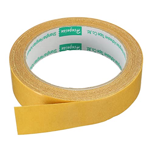 YOKIVE Doppelseitiges Klebeband, Duct Mesh Stoffklebeband ideal für Büro, Zuhause, täglichen Gebrauch (25mm 10m/32.8ft) von YOKIVE
