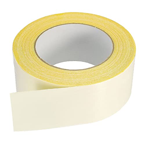 YOKIVE Doppelseitiges Klebeband, Duct Mesh Stoffklebeband ideal für Büro, Zuhause, täglichen Gebrauch (50mm 18m/59ft) von YOKIVE