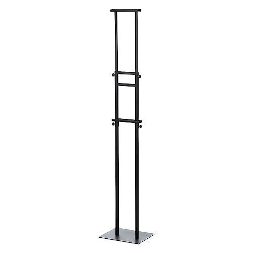 YOKIVE Posterständer, doppelseitiger Staffelei-Ständer für Display, verstellbare Höhe, ideal für Poster, Hochzeitsschilder (Schwarz, 200 cm) von YOKIVE