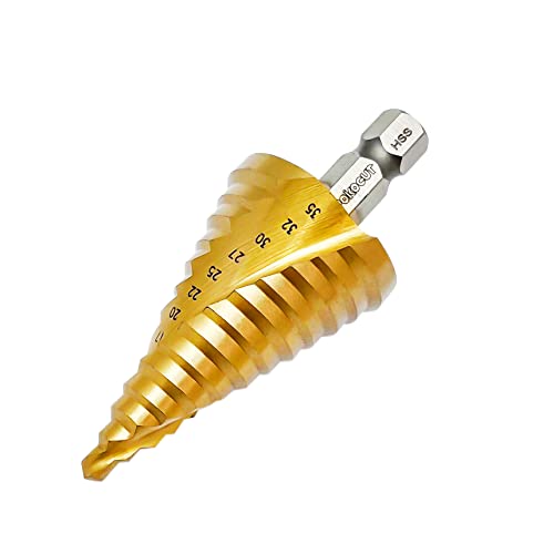 YOKOCUT HSS Stufenbohrer Titan beschichtet (5-35mm TurboLine) YOKOCUT HSS Stufenbohrer Titan beschichtet (5-35mm TurboLine) von YOKOCUT