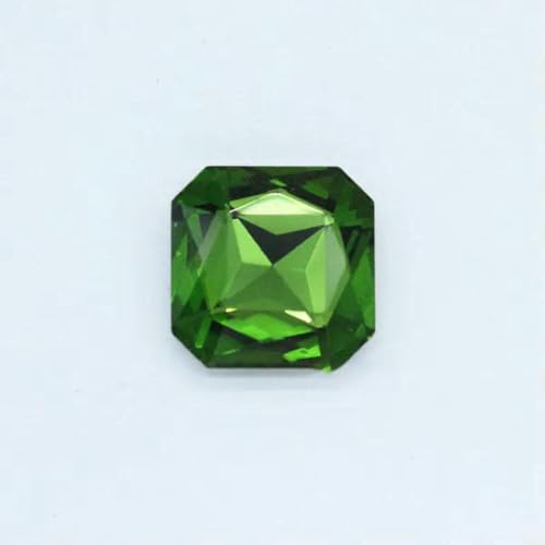 18 mm, 23,0 mm, Strasssteine, Kristall, quadratisch, achteckig, spitze Glasperlen für Schmuck, Kleidung, Hochzeitsdekoration, grasgrün, 23,0 mm, 6 Stück 18 mm, 23,0 mm, Strasssteine, Kristall, quadratisch, achteckig, spitze Glasperlen für Schmuck, Kleidung, Hochzeitsdekoration, grasgrün, 23,0 mm, 6 Stück von YOLNEY