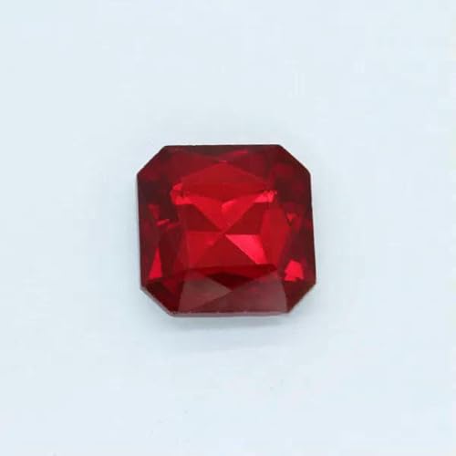 18 mm, 23,0 mm, Strasssteine, Kristall, quadratisch, achteckig, spitze lose Glasperlen für Schmuck, Kleidung, Hochzeitsdekoration, Siam, 23,0 mm, 6 Stück 18 mm, 23,0 mm, Strasssteine, Kristall, quadratisch, achteckig, spitze lose Glasperlen für Schmuck, Kleidung, Hochzeitsdekoration, Siam, 23,0 mm, 6 Stück von YOLNEY