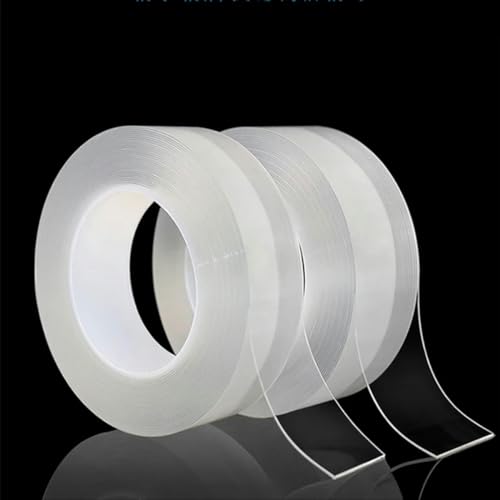 3/5 m Nano starkes wasserdichtes Klebeband, einseitig, transparent, selbstklebend, für Waschbecken, Küche, Schimmel, Öl, Badezimmer, Mesa-Dichtungsstreifen, Aufkleber, 30 mm, einseitig, 3 m, 0,5 mm 3/5 m Nano starkes wasserdichtes Klebeband, einseitig, transparent, selbstklebend, für Waschbecken, Küche, Schimmel, Öl, Badezimmer, Mesa-Dichtungsstreifen, Aufkleber, 30 mm, einseitig, 3 m, 0,5 mm von YOLNEY