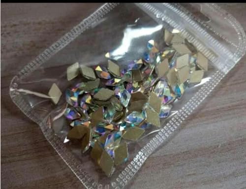 50 Teile/los Rhombus 10x6mm Flatback Kristalle Nicht Hotfix 6 Farben Rhombus Flatback Strasssteine Flatback Edelsteine für Nail art-AB klar 50 Teile/los Rhombus 10x6mm Flatback Kristalle Nicht Hotfix 6 Farben Rhombus Flatback Strasssteine Flatback Edelsteine für Nail art-AB klar von YOLNEY