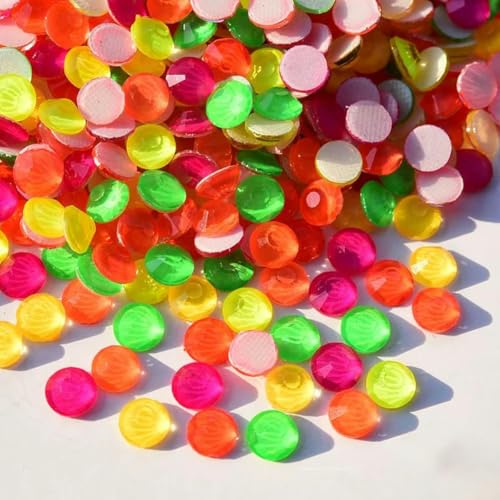 Glitzernde Neon-Hotfix-Strasssteine, Strass-Diamant, DIY-Nähzubehör, Kristalle, Diamanten, heiße Fixierung, Farben mischen, SS8 – 1440 Stück Glitzernde Neon-Hotfix-Strasssteine, Strass-Diamant, DIY-Nähzubehör, Kristalle, Diamanten, heiße Fixierung, Farben mischen, SS8 – 1440 Stück von YOLNEY