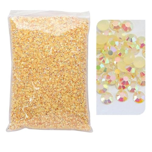 Großhandel in großen Mengen, silberfarbener und geleefarbener Boden, glitzernde Kristalle, nicht Hotfix-Strasssteine, flache Rückseite, für DIY-Hochzeitsdekorationen, Champagner AB, 3 mm, SS10 – 20 Großhandel in großen Mengen, silberfarbener und geleefarbener Boden, glitzernde Kristalle, nicht Hotfix-Strasssteine, flache Rückseite, für DIY-Hochzeitsdekorationen, Champagner AB, 3 mm, SS10 – 20 von YOLNEY