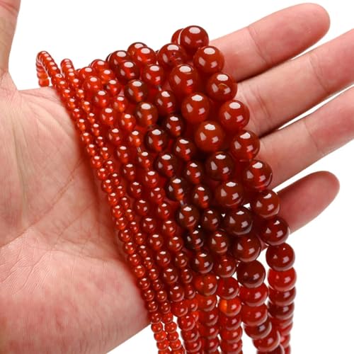Natursteinperlen, Katzenaugen-Achat, Lapislazuli, Hämatit, Lava, Turmaline, Jaspis, Perlen für DIY-Schmuckarmband, 4, 6, 8, 10 mm, 15 Zoll, rote Kristalle, Achat, 4,0 mm, 88 bis 91 Stück Natursteinperlen, Katzenaugen-Achat, Lapislazuli, Hämatit, Lava, Turmaline, Jaspis, Perlen für DIY-Schmuckarmband, 4, 6, 8, 10 mm, 15 Zoll, rote Kristalle, Achat, 4,0 mm, 88 bis 91 Stück von YOLNEY