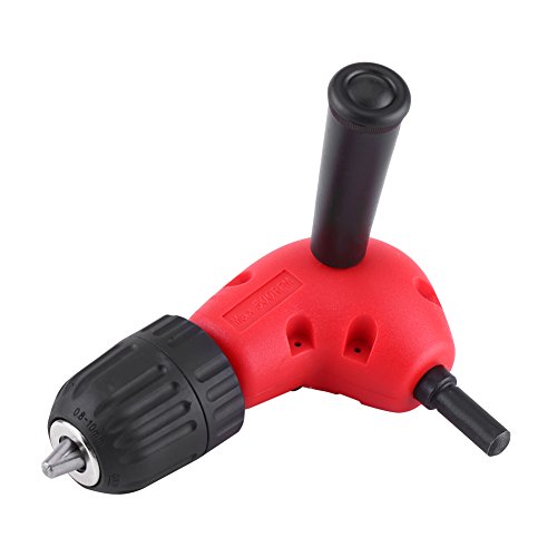 Right Angle Drill Attachment | 90 Degree Adapter for Tight Spaces | 0.8-10mm Keyless Chuck / 20N.m Performance / 9.5mm Shank | Electric Drill Accessory Right Angle Drill Attachment | 90 Degree Adapter for Tight Spaces | 0.8-10mm Keyless Chuck / 20N.m Performance / 9.5mm Shank | Electric Drill Accessory von YONGZURA