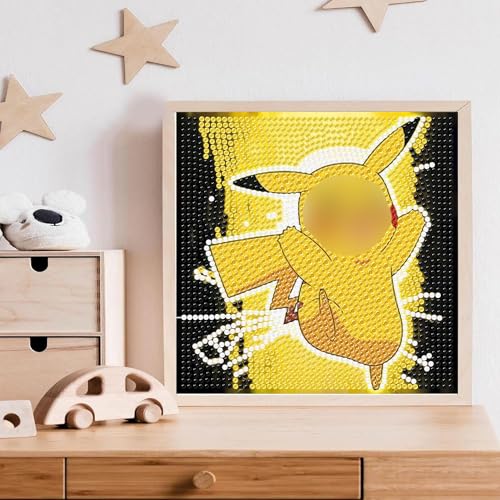 YONSEL Diamond Painting Kinder, 5D Diamond Painting, Diamond Painting Set, DIY Diamond Painting, Diamant Painting Bilder Kinder, für Mädchen，Jungen, Home Wand Decor von YONSEL
