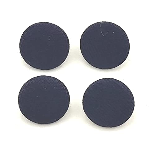 YOOGCORETT 50 Stück marineblaue Stoffknöpfe mit Satin-Stoff überzogen mit Schaft, Vintage-Knöpfe für Kleidung, Nähen, Bastelarbeiten, Scrapbooking, Dekorationen, Knöpfe und Hochzeitskleiderknöpfe, 15 YOOGCORETT 50 Stück marineblaue Stoffknöpfe mit Satin-Stoff überzogen mit Schaft, Vintage-Knöpfe für Kleidung, Nähen, Bastelarbeiten, Scrapbooking, Dekorationen, Knöpfe und Hochzeitskleiderknöpfe, 15 von YOOGCORETT