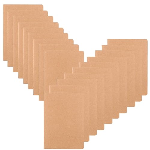YOOMONA 20er Klein leeres Notizbuch, ungefütterte Tagebücher, Skizzenbücher für das Klassenzimmer, Gastgeschenke, 9x14 cm, Kraft Cover YOOMONA 20er Klein leeres Notizbuch, ungefütterte Tagebücher, Skizzenbücher für das Klassenzimmer, Gastgeschenke, 9x14 cm, Kraft Cover von YOOMONA