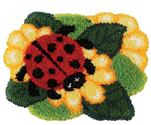 YOOTOM Knüpfteppich Zum Selber knüpfen, Knüpfsets Latch Hook Kit Selbst Knüpfen Set für Kinder und Erwachsene, Farbmuster vorbedruckt,52x36cm YOOTOM Knüpfteppich Zum Selber knüpfen, Knüpfsets Latch Hook Kit Selbst Knüpfen Set für Kinder und Erwachsene, Farbmuster vorbedruckt,52x36cm von YOOTOM