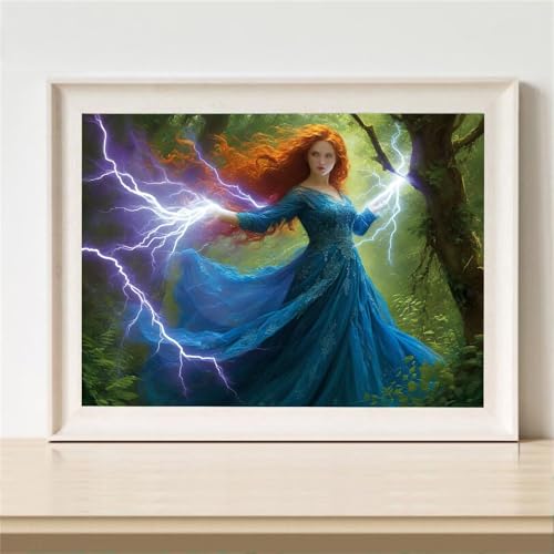 5D Diamond Painting Magie Diamant Painting Bilder Frau Diamanten Malerei Stickerei Kreuzstich Set, DIY Vollbohrer Diamant Malerei Kinder Bastelset Mädchen Geschenke, für Haus Wanddeko 50x40cm M-837 5D Diamond Painting Magie Diamant Painting Bilder Frau Diamanten Malerei Stickerei Kreuzstich Set, DIY Vollbohrer Diamant Malerei Kinder Bastelset Mädchen Geschenke, für Haus Wanddeko 50x40cm M-837 von YOOYLLCY