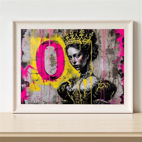 5D Diamond Painting Prinzessin Diamant Painting Bilder Frau Diamanten Malerei Stickerei Kreuzstich Set, DIY Diamant Malerei Kinder Bastelset Mädchen Geschenke, für Haus Wanddeko 150x100cm M-641 von YOOYLLCY