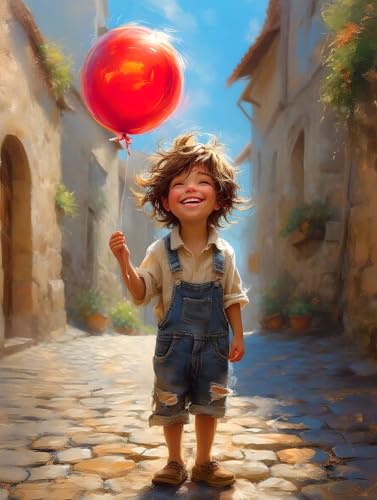 Ballon Diamond Painting Erwachsene, 5D Diamant Painting Junge Bilder Kinder, DIY Vollbohrer Diamanten Malerei Stickerei Kreuzstich Basteln Mädchen 10 Jahre Geschenke Home Wand Dekor 60x80 cm K-428 Ballon Diamond Painting Erwachsene, 5D Diamant Painting Junge Bilder Kinder, DIY Vollbohrer Diamanten Malerei Stickerei Kreuzstich Basteln Mädchen 10 Jahre Geschenke Home Wand Dekor 60x80 cm K-428 von YOOYLLCY