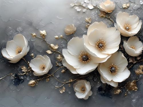 Diamond Painting Erwachsene Abstrakt Diamant Painting Bilder Blume 80x120 cm 5D Diamanten Malerei Stickerei Bastelset Kinder Zubehör, für Wand Dekoration, Weihnachtsgeschen Mädchen und Frauen K-580 Diamond Painting Erwachsene Abstrakt Diamant Painting Bilder Blume 80x120 cm 5D Diamanten Malerei Stickerei Bastelset Kinder Zubehör, für Wand Dekoration, Weihnachtsgeschen Mädchen und Frauen K-580 von YOOYLLCY