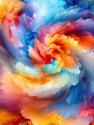 Diamond Painting Erwachsene Abstrakt Diamant Painting Bilder Farbe 80x120 cm 5D Diamanten Malerei Stickerei Bastelset Kinder Zubehör, für Wand Dekoration, Weihnachtsgeschen Mädchen und Frauen K-560 Diamond Painting Erwachsene Abstrakt Diamant Painting Bilder Farbe 80x120 cm 5D Diamanten Malerei Stickerei Bastelset Kinder Zubehör, für Wand Dekoration, Weihnachtsgeschen Mädchen und Frauen K-560 von YOOYLLCY