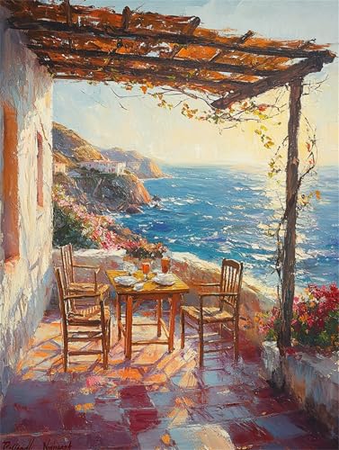 Diamond Painting Erwachsene Küste Diamant Painting Bilder Landschaft 50x70 cm 5D Diamanten Malerei Stickerei Bastelset Kinder Zubehör, für Wand Dekoration, Weihnachtsgeschen Mädchen und Frauen K-247 Diamond Painting Erwachsene Küste Diamant Painting Bilder Landschaft 50x70 cm 5D Diamanten Malerei Stickerei Bastelset Kinder Zubehör, für Wand Dekoration, Weihnachtsgeschen Mädchen und Frauen K-247 von YOOYLLCY